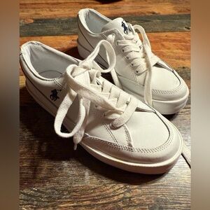 Polo by Ralph Lauren Women’s White Sneakers Sz 7.5